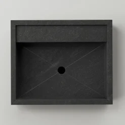 Viadurini Bathroom Keramikwaschbecken-Rechteckiges Aufsatzwaschbecken aus Feinsteinzeug Made in Italy - Cervia