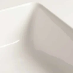 Viadurini Bathroom Keramikwaschbecken-Rechteckiges Aufsatzwaschbecken L 60 cm aus Keramik - Rotolino