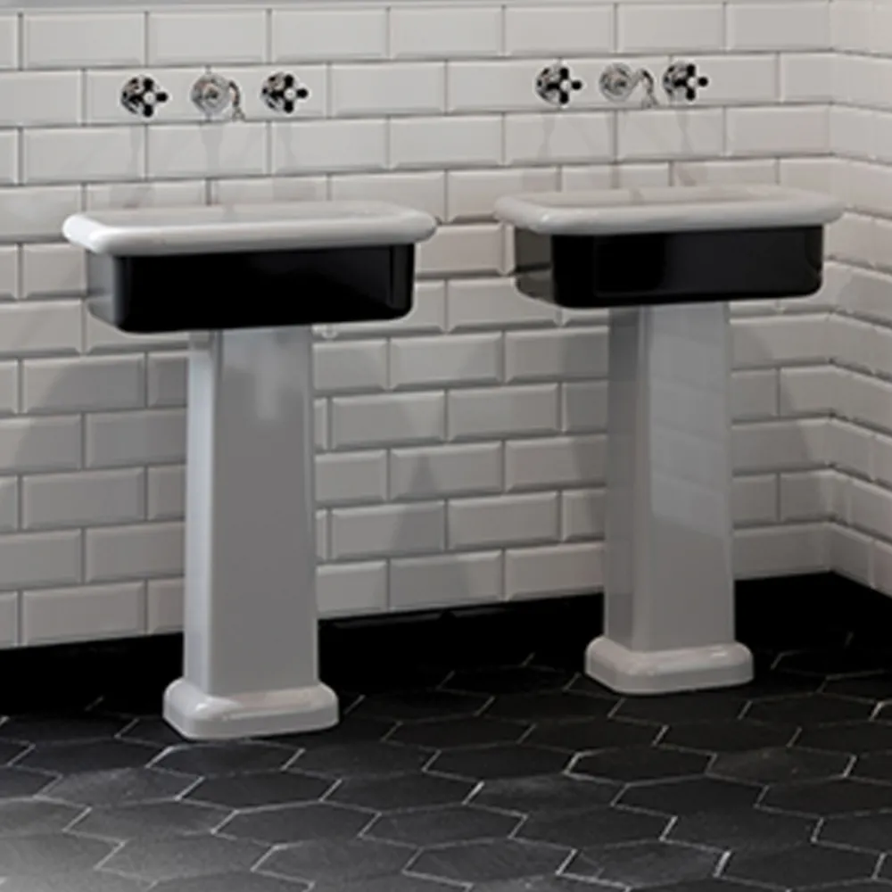 Viadurini Bathroom Farbige Waschbecken-Rechteckiges Aufsatzwaschbecken aus Keramik – Holly