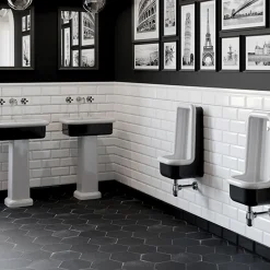 Viadurini Bathroom Farbige Waschbecken-Rechteckiges Aufsatzwaschbecken aus Keramik – Holly