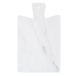 Viadurini Kitchen Küchenzubehör-Rechteckiges Schneidebrett aus weißem Carrara-Marmor Made in Italy - Ukai