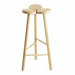 Viadurini Living Barhocker-Reckhocker oder Küchentheke aus Esche Made in Italy - Lottie