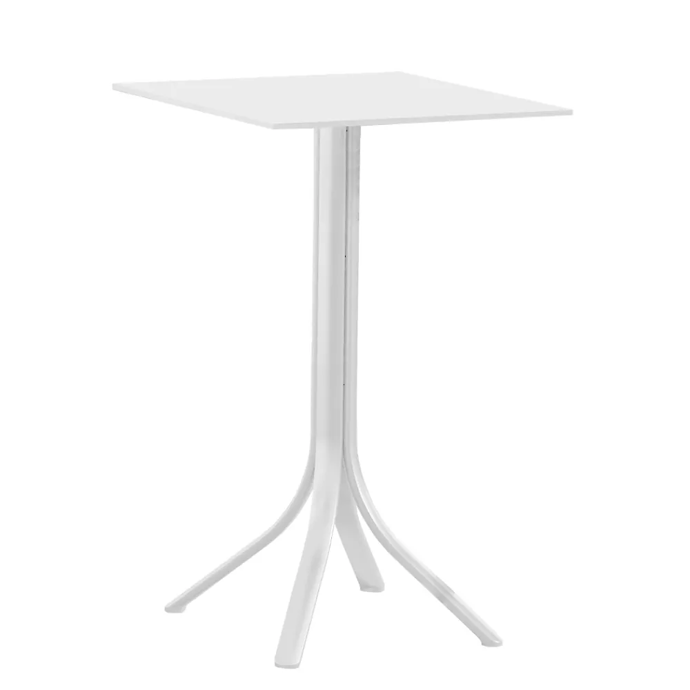 Viadurini in the Garden Garten Beistelltisch-Reckstange für den Außenbereich mit 4 Beinen aus Aluminium in 2 Farben - Filomena