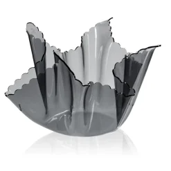 Viadurini Living Deko Vasen-Recycelbare drapierte farbige Plexiglasvase 2 Stück 2 Größen - Gabria