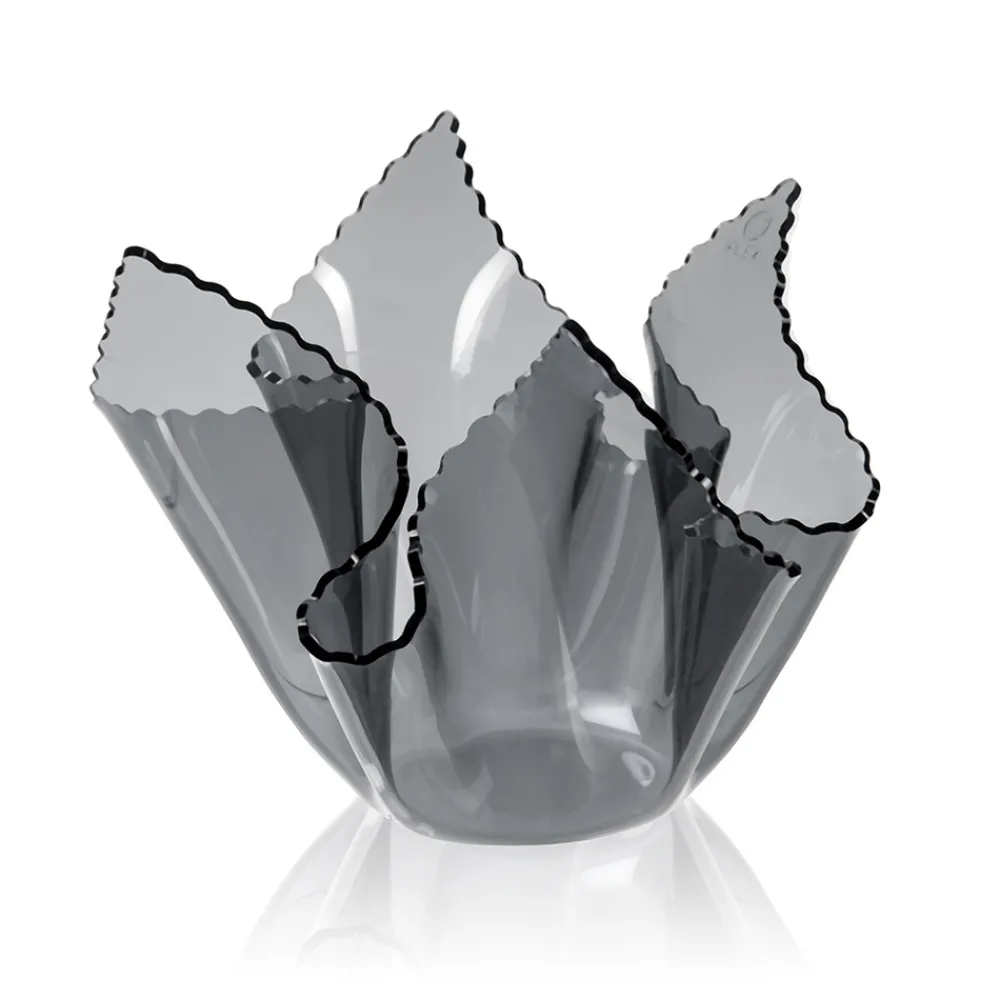 Viadurini Living Deko Vasen-Recycelbare drapierte farbige Plexiglasvase 2 Stück 2 Größen - Gabria