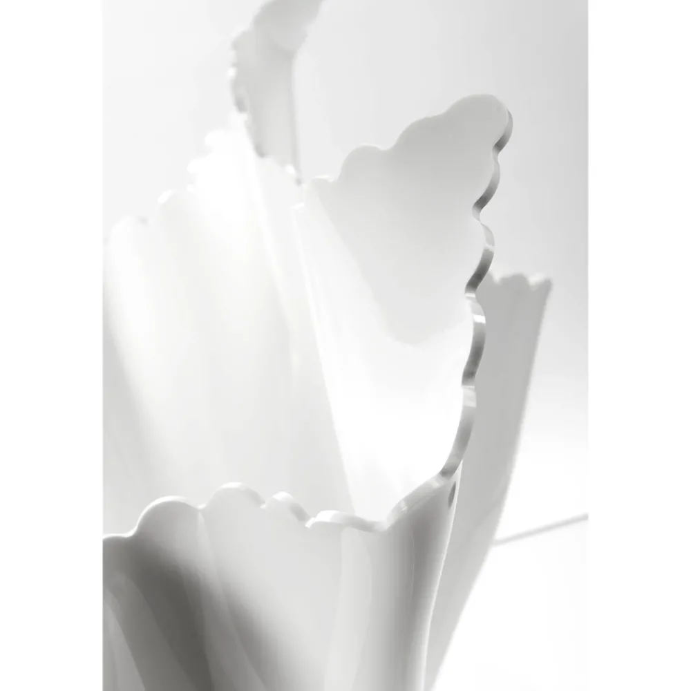 Viadurini Living Deko Vasen-Recycelbare drapierte farbige Plexiglasvase 2 Stück 2 Größen - Gabria