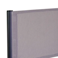 Viadurini in the Garden Metallsessel-Regiestuhl aus Aluminium, Textilene und Teak Armlehne - Tenda