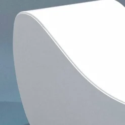 Trona Sonnenliegen-Relax Sonnenliege aus Kunstleder weiss made in Italy