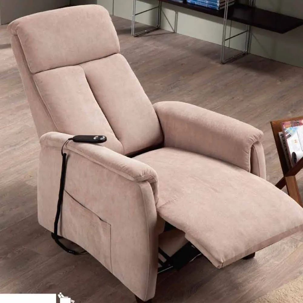 Stile Relax Aufstehsessel Und Massagesessel-Relaxsessel mit 1 Motor und Aufstehhilfe Via Venezia
