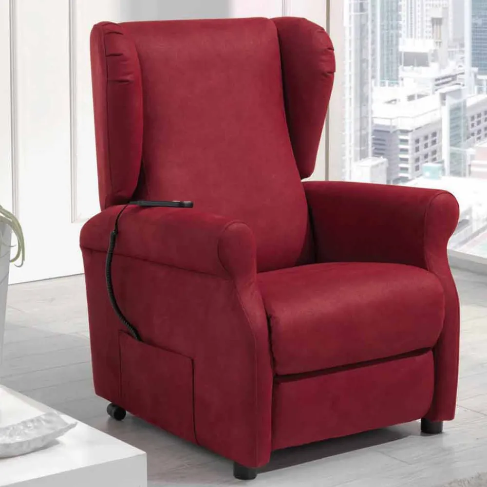 Stile Relax Aufstehsessel Und Massagesessel-Relaxsessel mit Aufstehhilfe und 1 Motor Made in Italy Via Verona