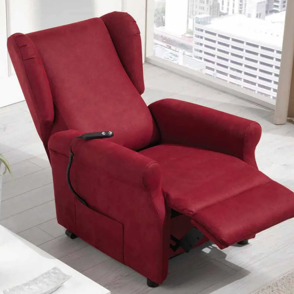 Stile Relax Aufstehsessel Und Massagesessel-Relaxsessel mit Aufstehhilfe und 1 Motor Made in Italy Via Verona