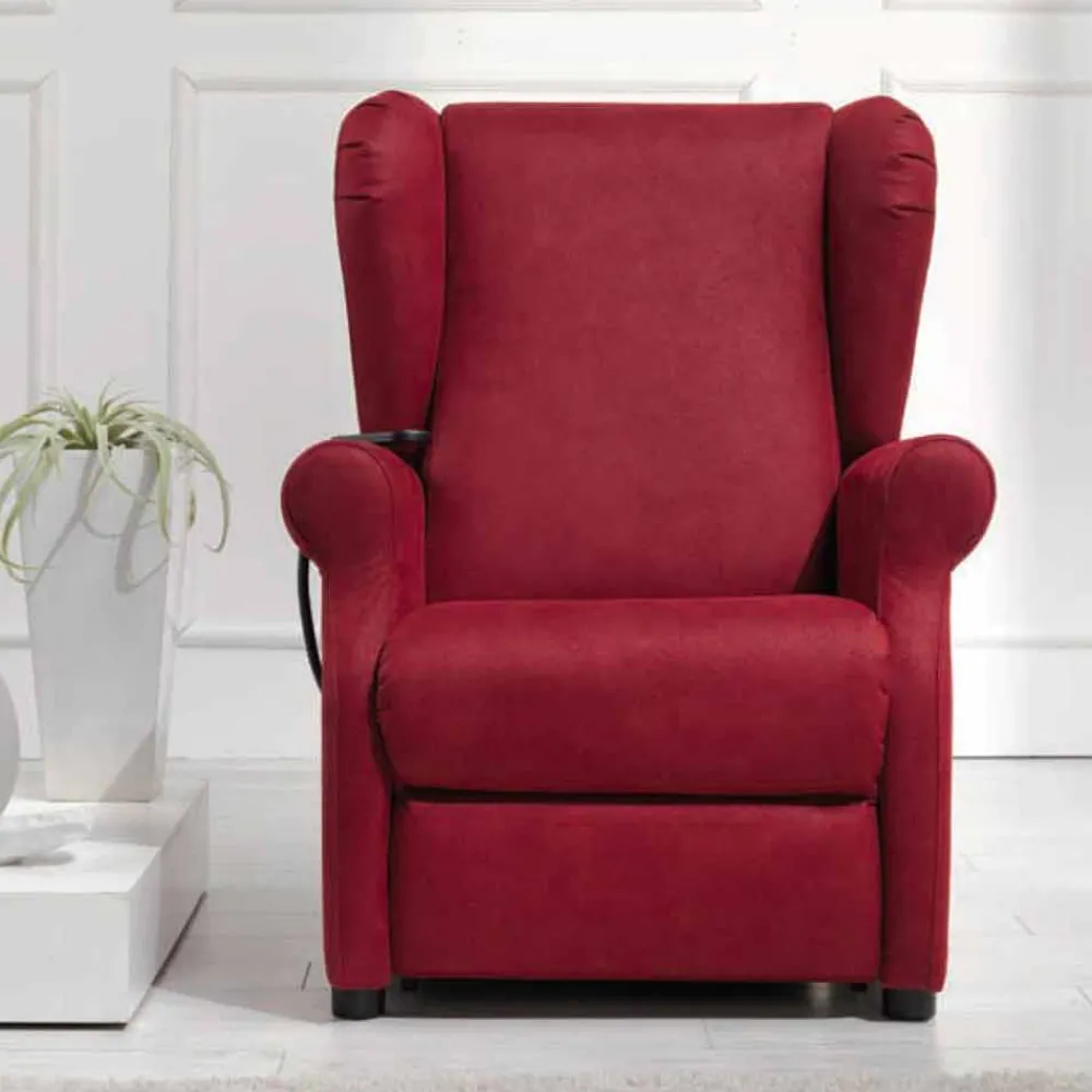 Stile Relax Aufstehsessel Und Massagesessel-Relaxsessel mit Aufstehhilfe und 1 Motor Made in Italy Via Verona