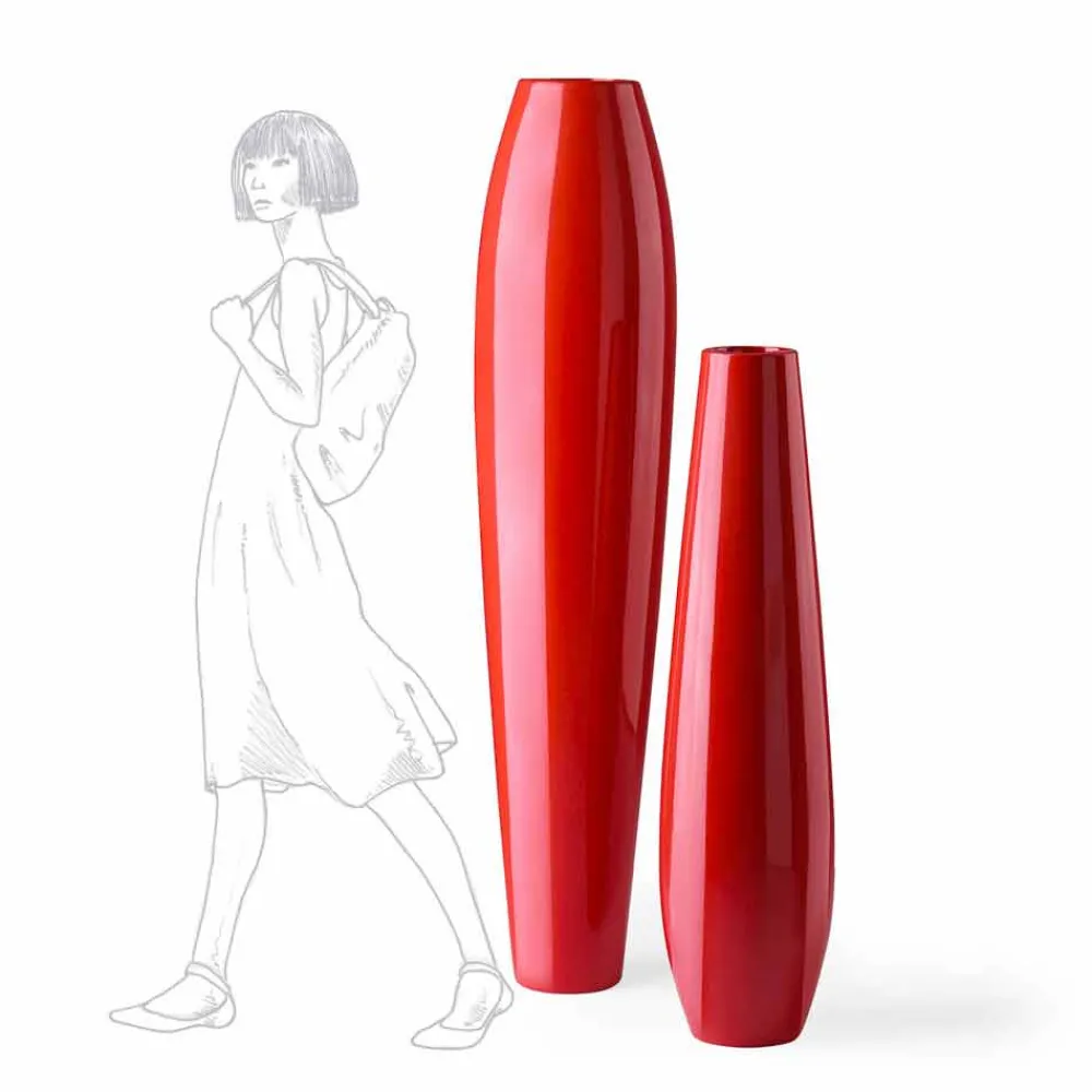 Viadurini Living Deko Vasen-Reversible dekorative Polyethylenvase von Made in Italy Design - Nadai
