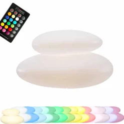 Viadurini Lighting Design Beleuchtung|Designer Stehlampen-Rock-förmige Außen- oder Innenlampe, modernes farbiges Design - Sassostar