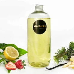 Viadurini Home Fragrance Raumduft Nachfüller-Rosa Marittima Duftnachfüller Raumduft 500 ml oder 1 lt - Rosadiamalfi