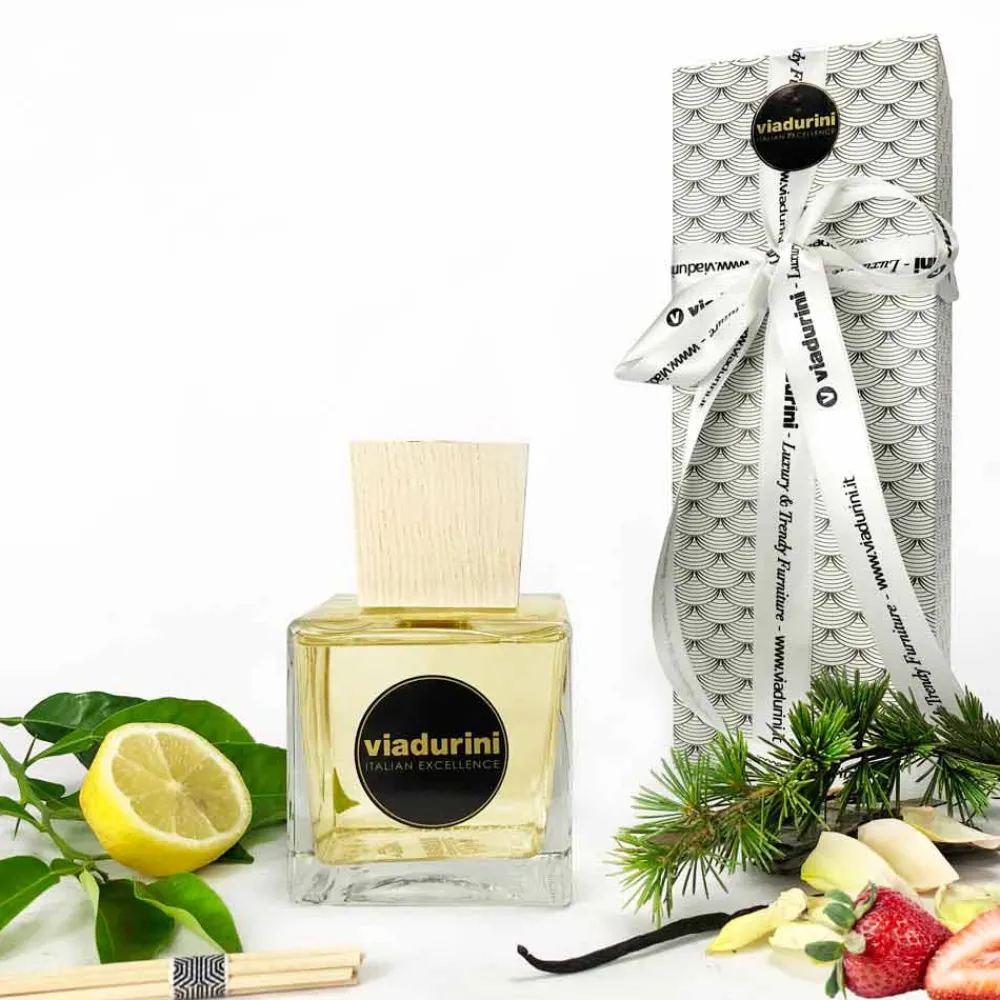 Viadurini Home Fragrance Feel Good-Rosa Marittima Raumduft 500 ml mit Sticks - Rosadiamalfi