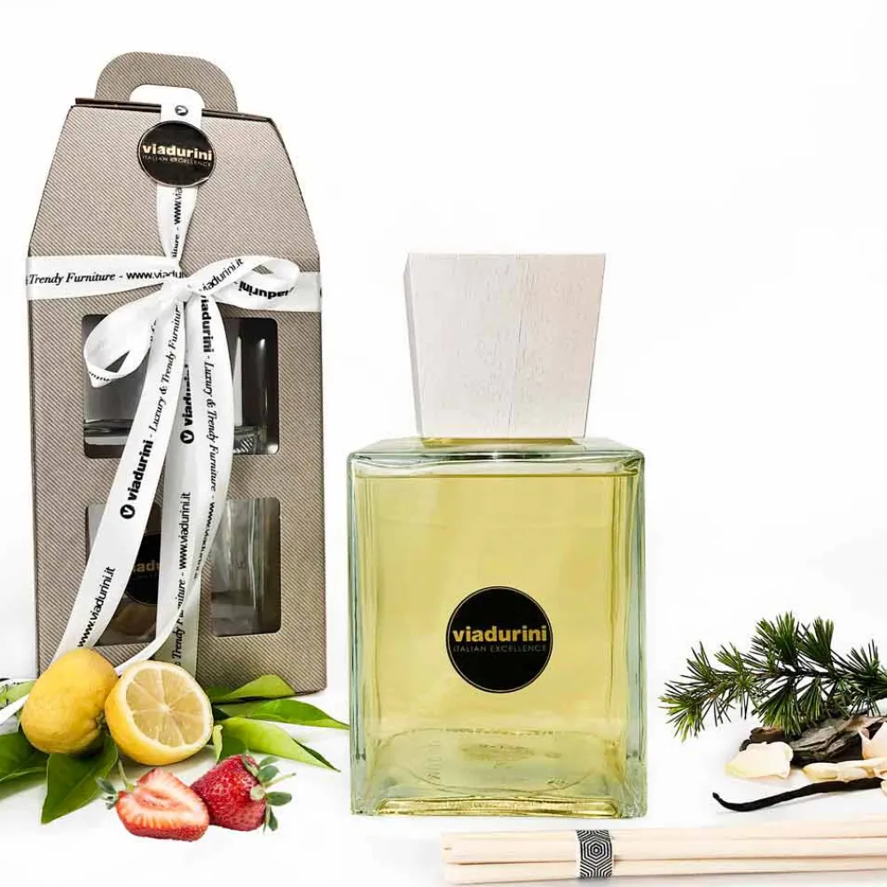 Viadurini Home Fragrance Feel Good-Rosa Marittima Raumduft 2,5 Lt mit Stäbchen - Rosadiamalfi