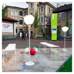 Myyour Design Beleuchtung-Rose Shaped Modern Design Outdoor Stehleuchte - Baby Love von