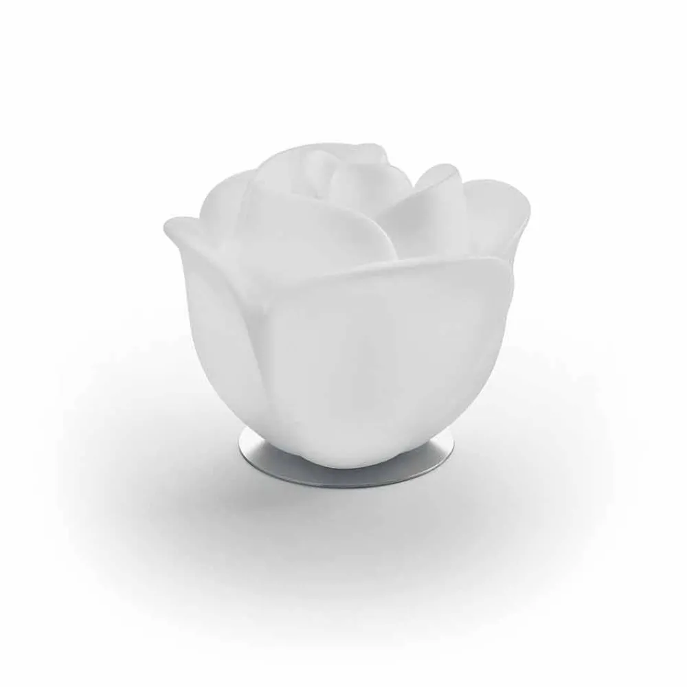 Myyour Design Tischlampen-Rosenförmige Tischlampe mit Induktions-RGBW-LED - Baby Love von