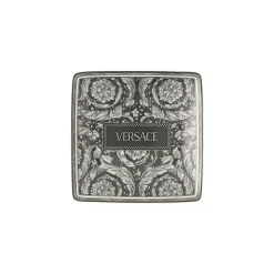 Versace Becher Set Design-Rosenthal 6 flache quadratische Schalen mit -Logo - Barock