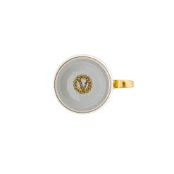 Versace Gläser Set-Rosenthal Barocco Mosaic 4 Gläser mit Porzellanhenkel - Mosaik