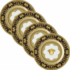 Versace Teller Set-Rosenthal I Love Baroque 4 Speiseteller Ø 18 cm - Barock