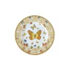 Versace Teller Set-Rosenthal Le Jardin 4 Speiseteller Durchmesser 18 cm aus Porzellan - Jardin