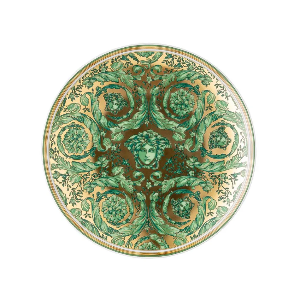 Versace Teller Set-Rosenthal Medusa Garland 4 Speiseteller Ø 17 cm - Weihnachten