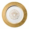 Versace Teller Set-Rosenthal Medusa Gala Gold Tellerhalter 30cm Porzellan