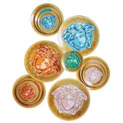 Versace Geschirr Teller-Rosenthal Medusa Amplified Tischkartenteller Durchmesser 33 cm - Medusaamplifield