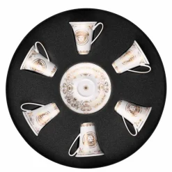 Versace Tee Set Und Kaffee Set-Rosenthal Medusa Gala Gold Set Espressotassen 6er Porzellan