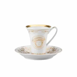 Versace Tee Set Und Kaffee Set-Rosenthal Medusa Gala Gold Set Espressotassen 6er Porzellan