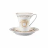 Versace Tee Set Und Kaffee Set-Rosenthal Medusa Gala Hohe Kaffeetasse aus Porzellan