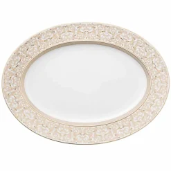 Versace Teller Set-Rosenthal Medusa Gala Oval 40cm Schale aus Porzellan Design