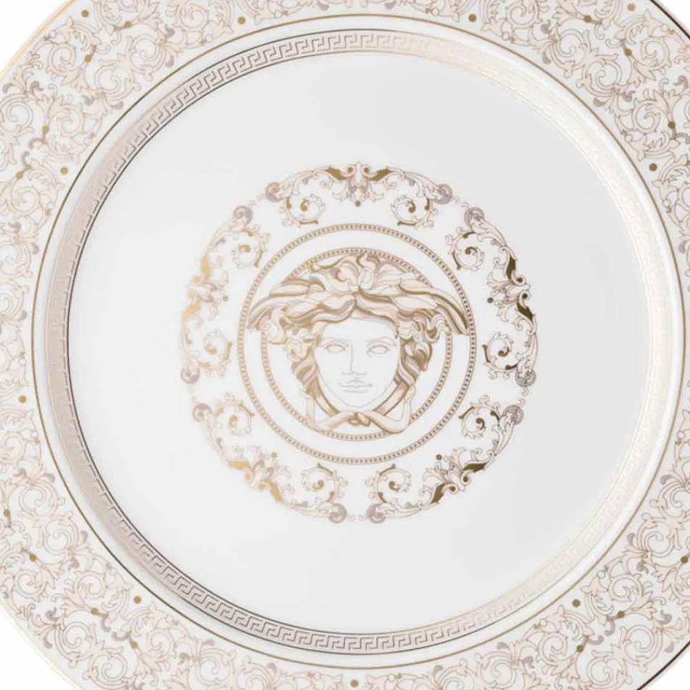 Versace Teller Set-Rosenthal Medusa Gala Porzellan Design Platzhalterplatte