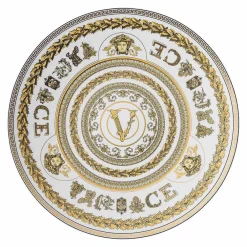 Versace Geschirr Teller-Rosenthal Virtus Gala Platzteller Ø 33 cm aus Porzellan - Barock