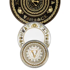 Versace Geschirr Teller-Rosenthal Virtus Gala Platzteller Ø 33 cm aus Porzellan - Barock