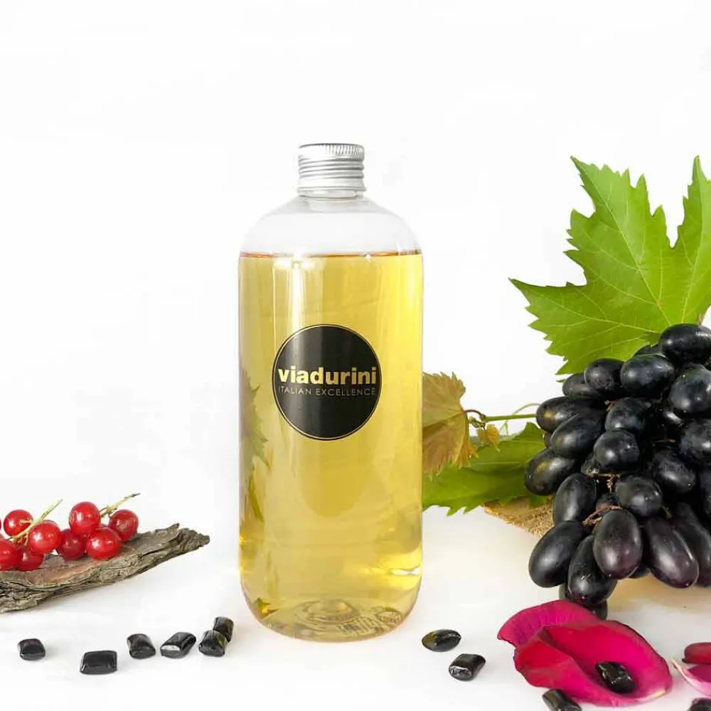 Viadurini Home Fragrance Raumduft Nachfüller-Rotweinduft Nachfüll Raumduft 500 ml oder 1 lt - Rossodelchianti