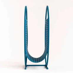Viadurini Living Zeitungsständer-Round Design Steel Magazine Rack Made in Italy - Schöpflöffel