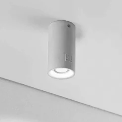 Aldo Bernardi Moderne Deckenleuchten-Runde Deckenlampe aus Beton oder Gips Nadir 12