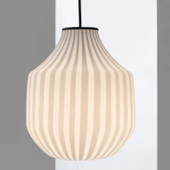 Viadurini Lighting Designer Pendelleuchten-Runde Design-Hängelampe aus weißem Filigranglas - Caravan