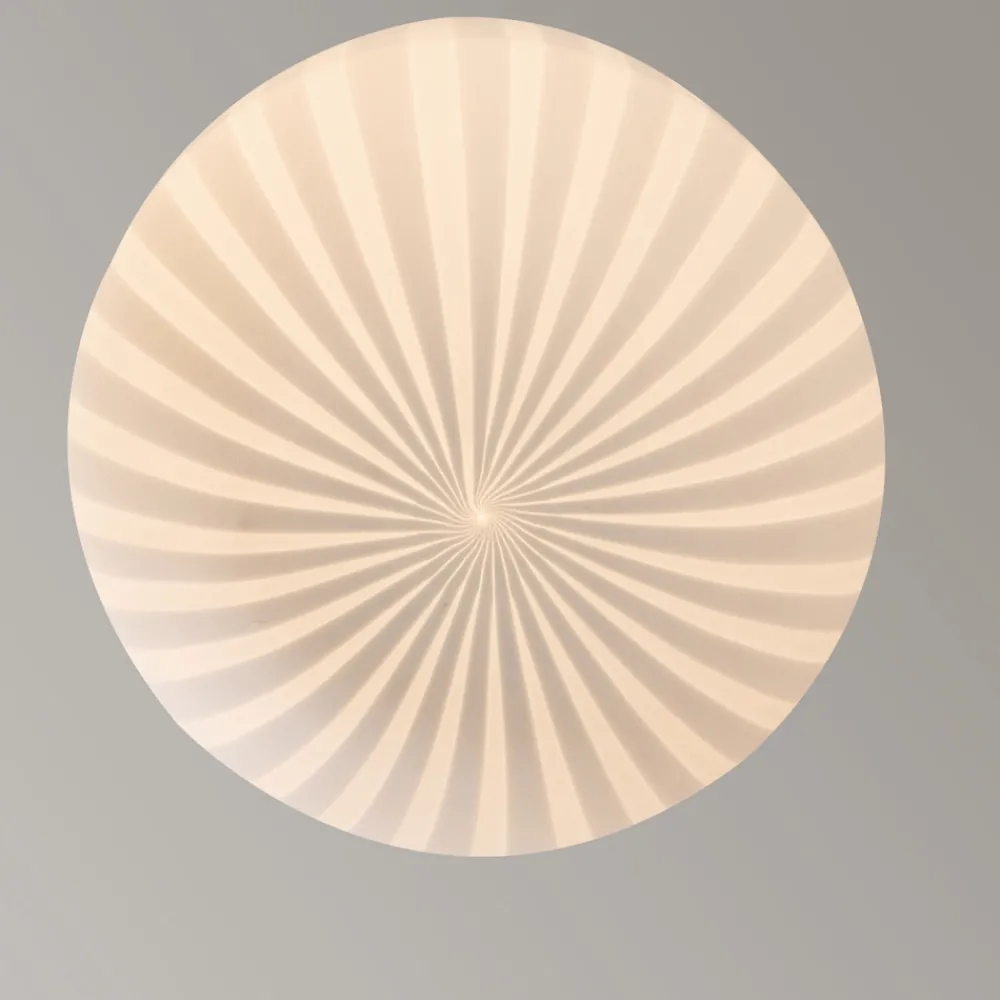 Viadurini Lighting Designer Pendelleuchten-Runde Design-Hängelampe aus weißem Filigranglas - Caravan