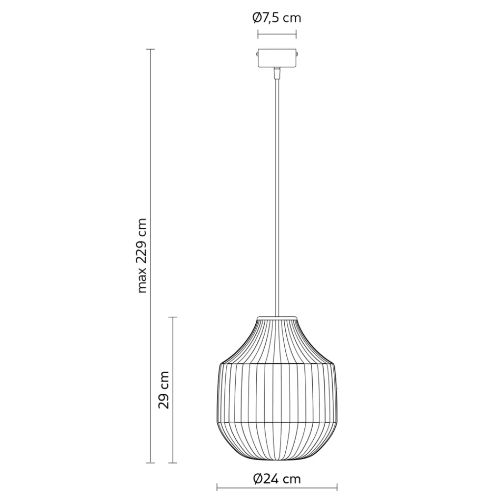 Viadurini Lighting Designer Pendelleuchten-Runde Design-Hängelampe aus weißem Filigranglas - Caravan