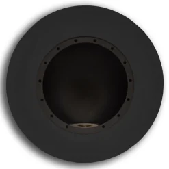 Viadurini Fire Design Wandkamine Bioethanol-Runde Designwand Bioethanol Kamin aus lackiertem Stahl - Trenton