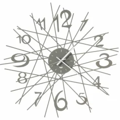 Viadurini Time Design Wanduhren-Runde Eisen Design Wanduhr Made in Italy - Kombo