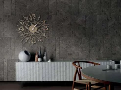 Viadurini Time Design Wanduhren-Runde Eisen Design Wanduhr Made in Italy - Kombo