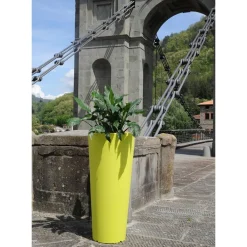 Viadurini in the Garden Lichtmöbel-Runde Fluofarbene Gartenvase mit Licht Made in Italy - Avanas