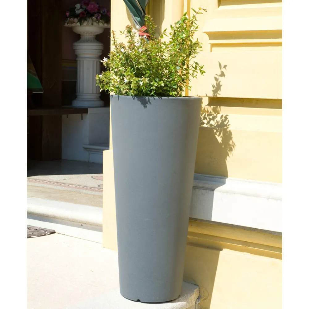 Viadurini in the Garden Lichtmöbel-Runde Fluofarbene Gartenvase mit Licht Made in Italy - Avanas