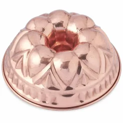 Viadurini Kitchen Küchenzubehör-Runde, handverzinnte Donut-Kuchenform aus Kupfer mit Dekoration - Gianandrea