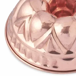 Viadurini Kitchen Küchenzubehör-Runde, handverzinnte Donut-Kuchenform aus Kupfer mit Dekoration - Gianandrea